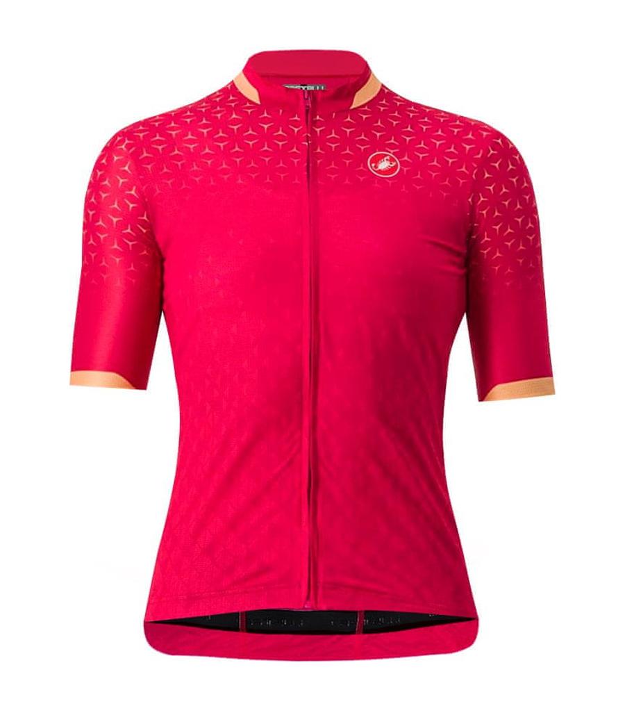 Castelli Pezzi Jersey Persian Red L