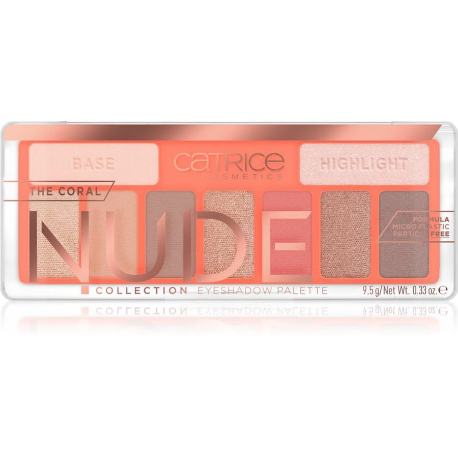 Catrice Coral Nude paletka očních stínů odstín 010 Peach Passion