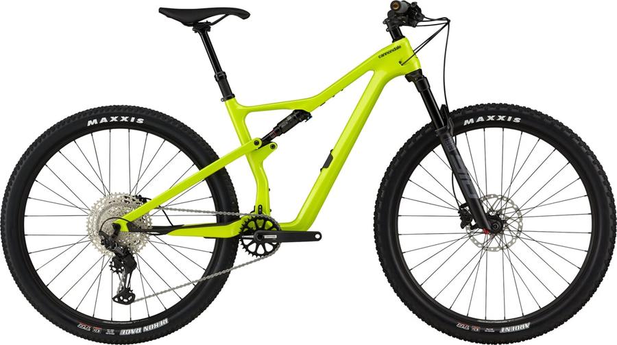 Celoodpružené horské kolo Cannondale Scalpel Carbon SE 2 bio lime L