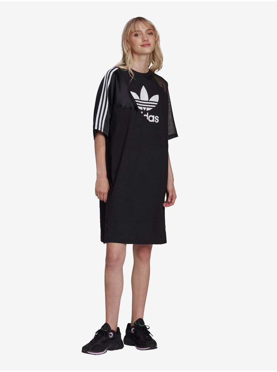 Černé dámské šaty adidas Originals