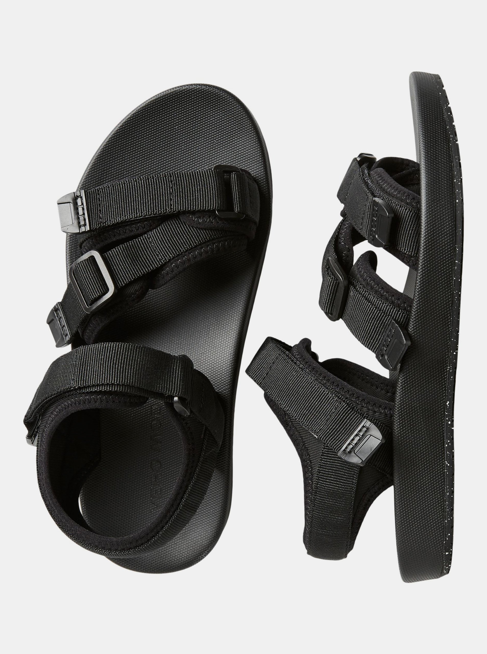 Černé sandály VERO MODA Soft