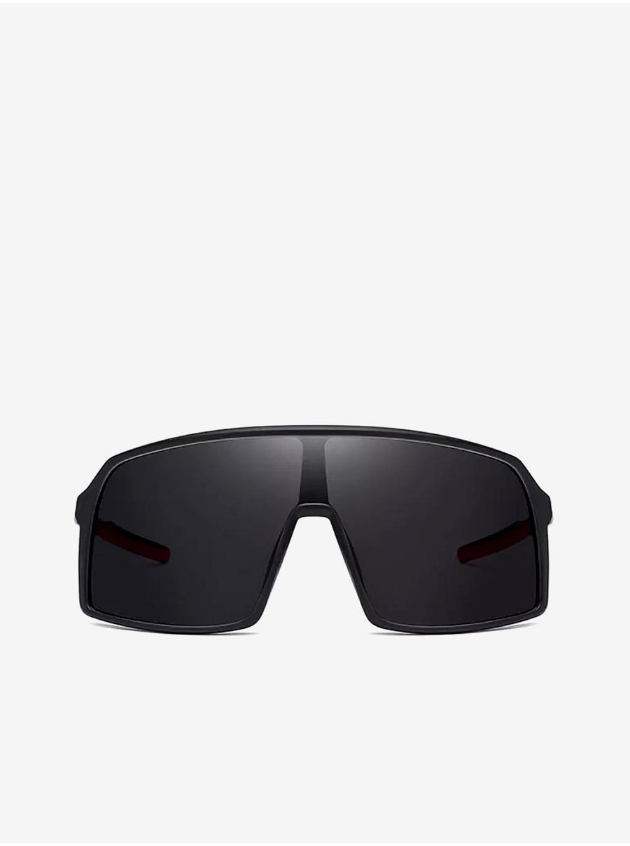 Černé unisex polarizační sportovní sluneční brýle VeyRey Gisilbert