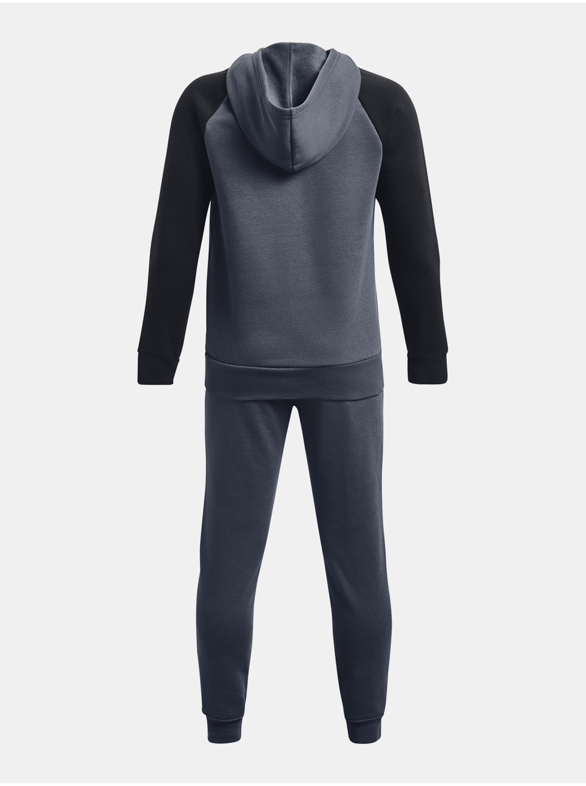 Černo-šedá klučičí tepláková souprava Under Armour Rival Fleece Suit