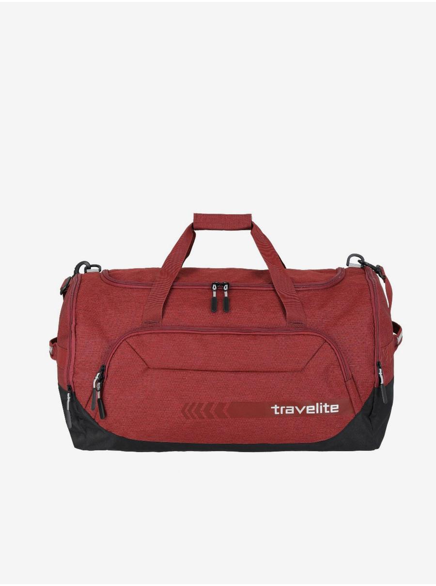 Červená cestovní taška Travelite Kick Off Duffle L Red