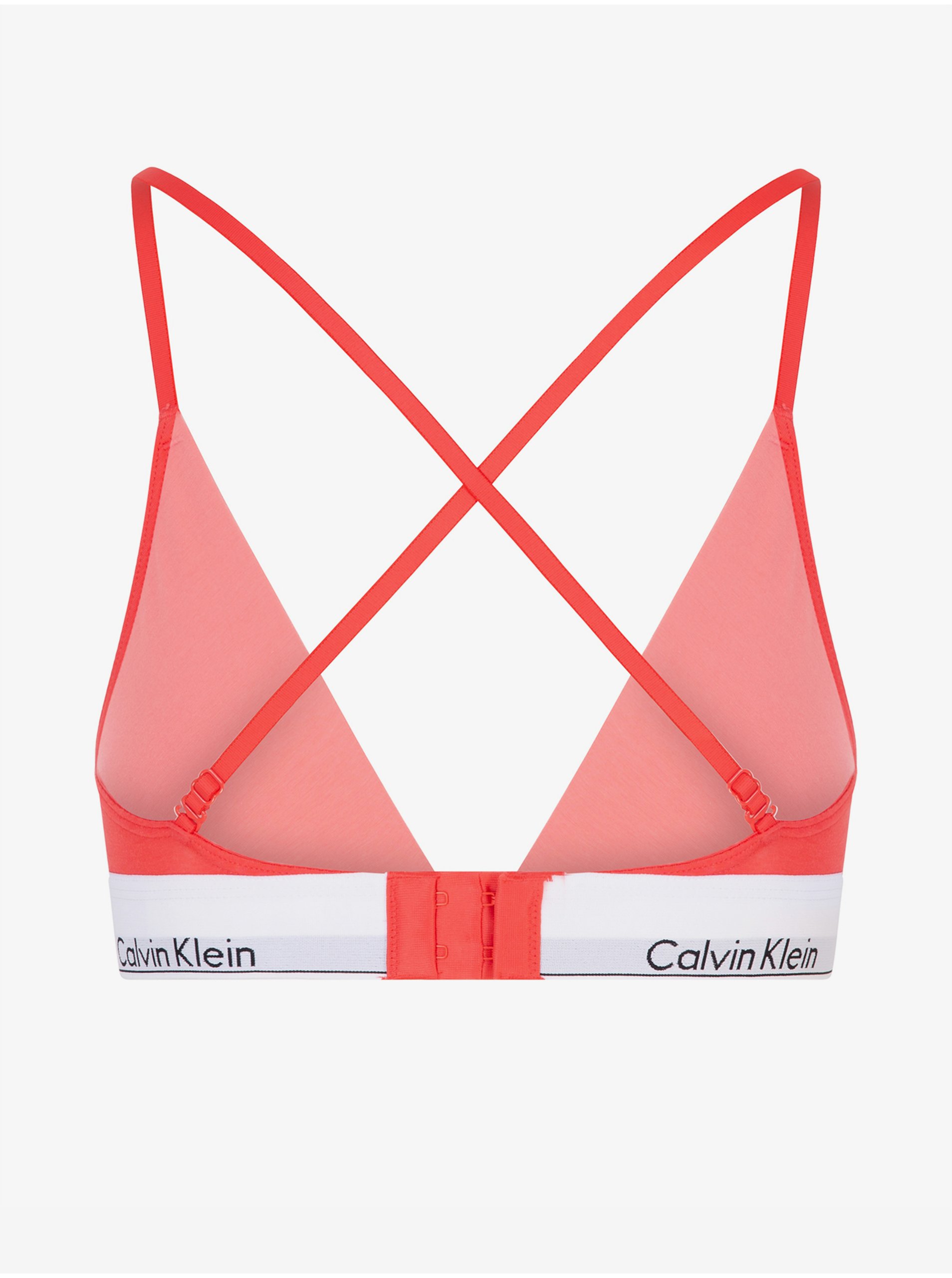 Červená podprsenka Calvin Klein Underwear