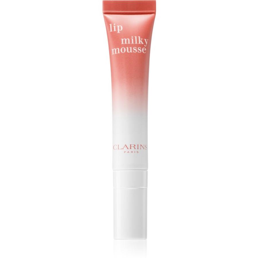 Clarins Milky Mousse balzám na rty s hydratačním účinkem odstín 02 Milky Peach 10 ml