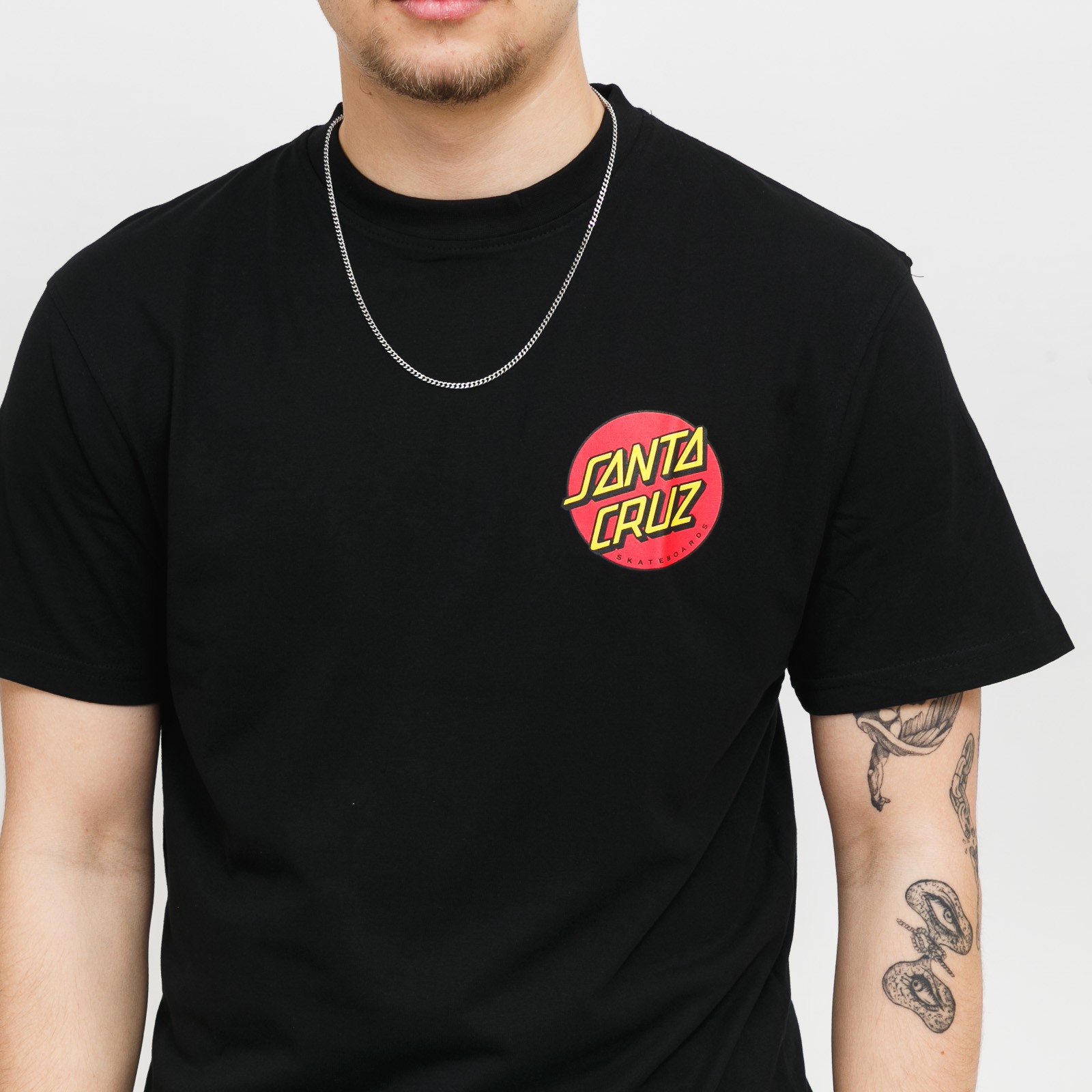 Classic Dot Chest T-Shirt Black XL