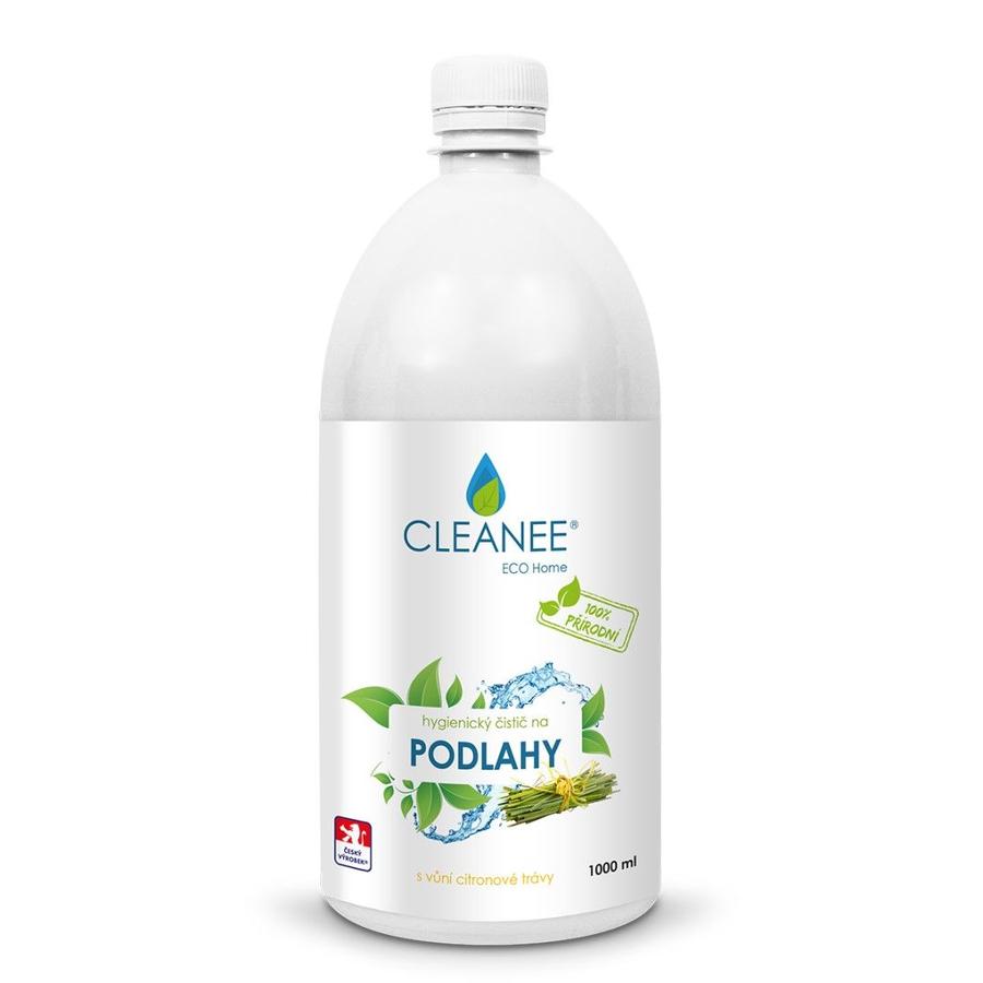 CLEANEE ECO Home Hygienický čistič na podlahy s vůní citronové trávy 1000 ml