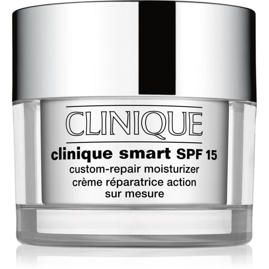 Clinique Clinique Smart™ SPF 15 Custom-Repair Moisturizer denní hydratační krém proti vráskám pro suchou až velmi suchou pleť 50 ml