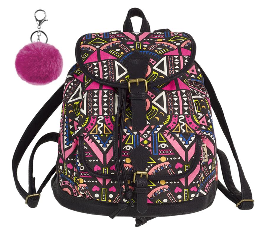 CoolPack Volnočasový batoh Fiesta Pink ethnic