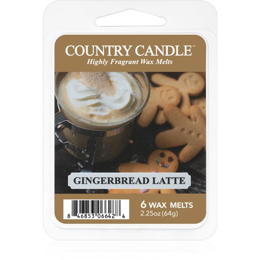 Country Candle Gingerbread Latte vosk do aromalampy 64 g