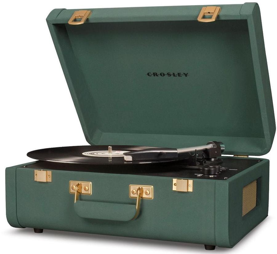 Crosley Portfolio, zelená - rozbaleno