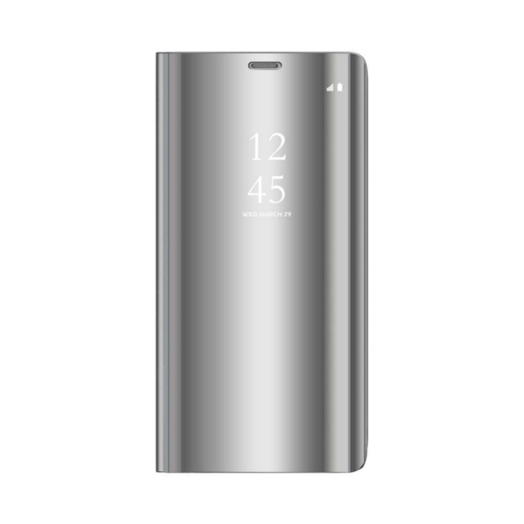 Cu-Be Clear View flipové pouzdro Samsung Galaxy A31 silver