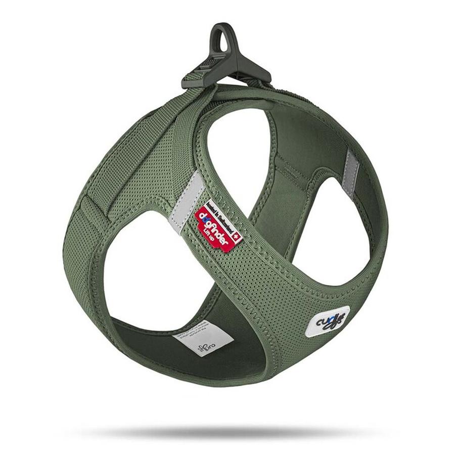 CURLI Postroj pro psy se sponou Air-Mesh Moss 2XS, 2-4kg