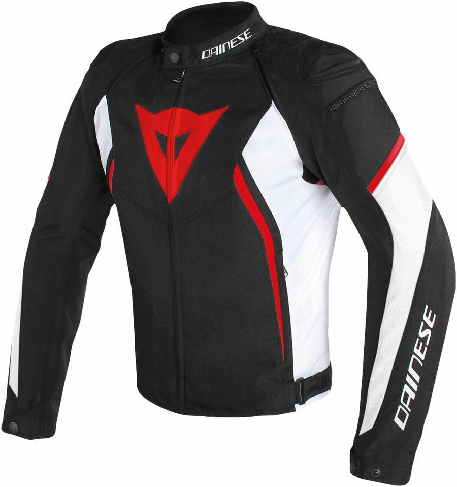 Dainese Avro D2 Black/White/Red 50 Textilní bunda