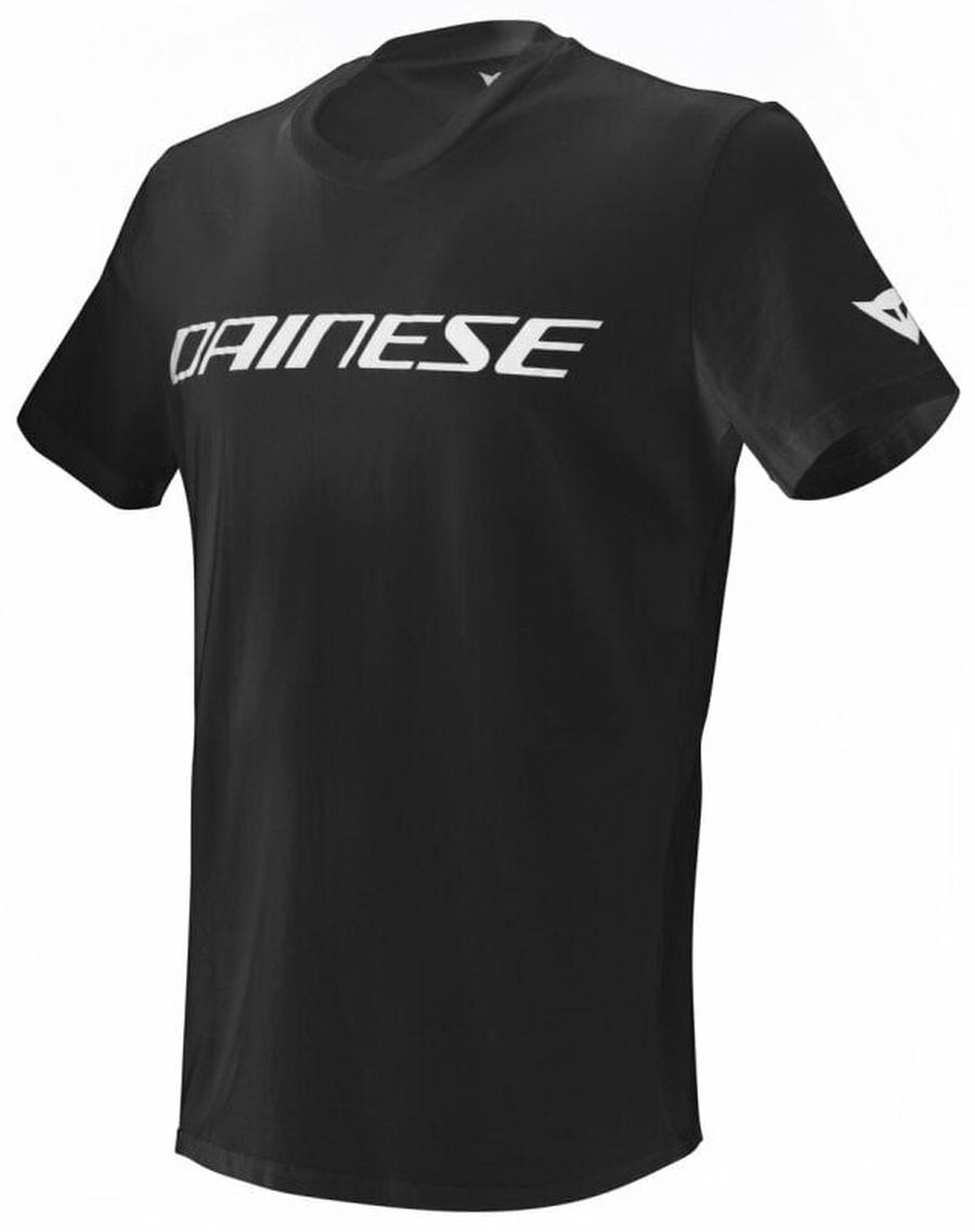Dainese T-Shirt Black/White 3XL Tričko