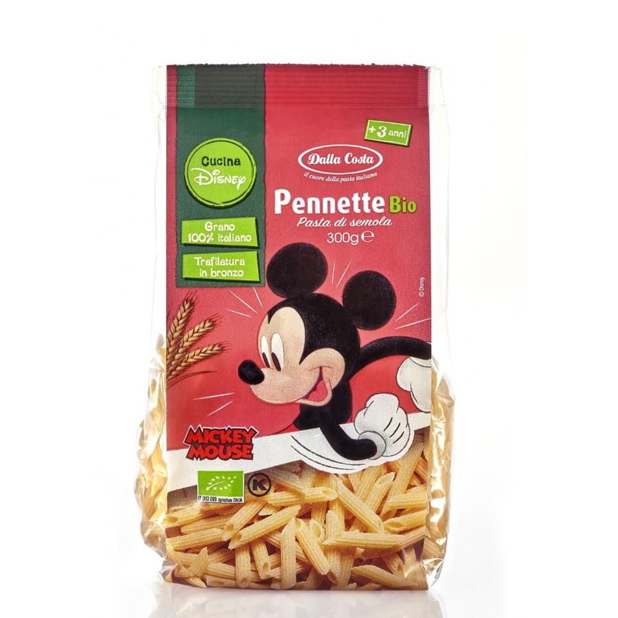 Dalla Costa Těstoviny Pennette Mickey BIO 300 g