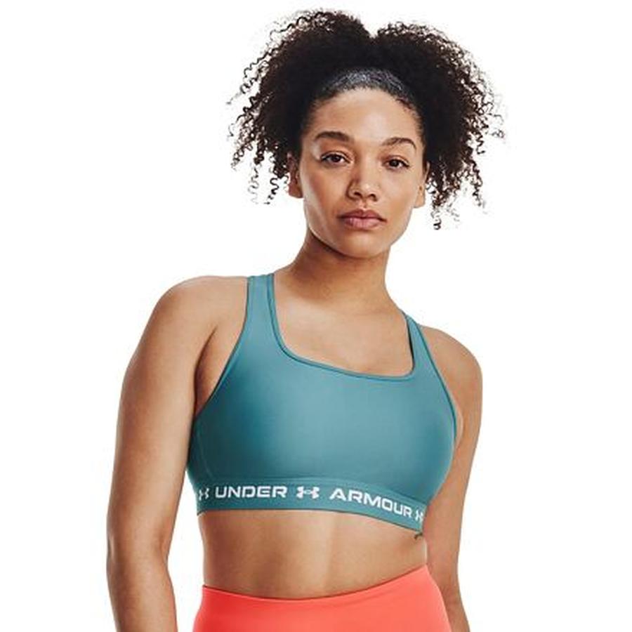 Dámská kompresní podprsenka Under Armour Crossback Mid Bra velikost XXL