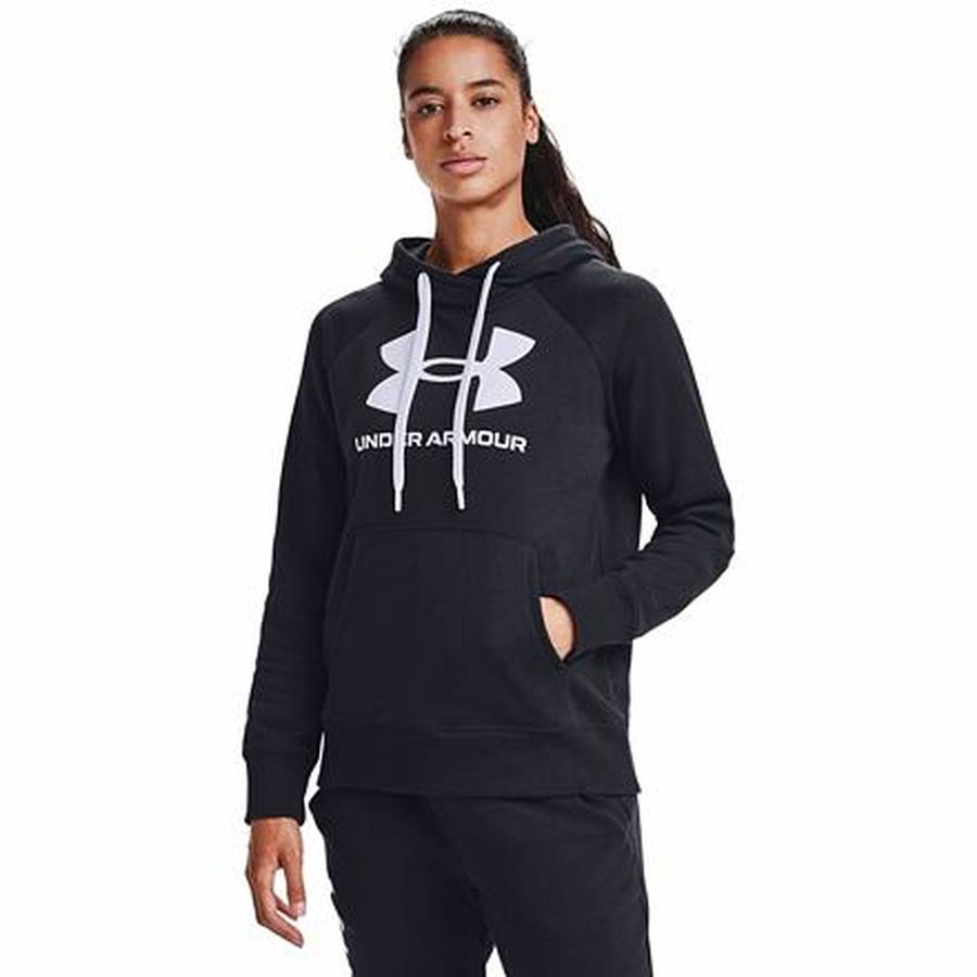 Dámská mikina Under Armour Rival Fleece Logo Hoodie velikost XL