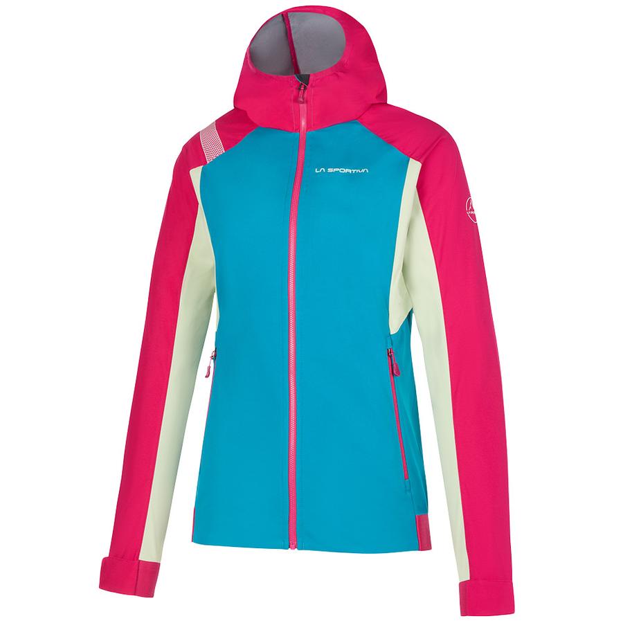 Dámská softshellová bunda La Sportiva Macnas Softshell Jkt W Crystal/Cerise L