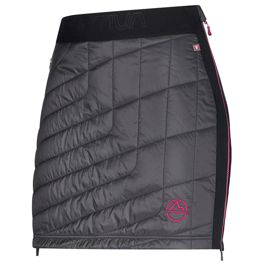 Dámská sukně La Sportiva Warm Up Primaloft Skirt W Carbon/Cerise XS