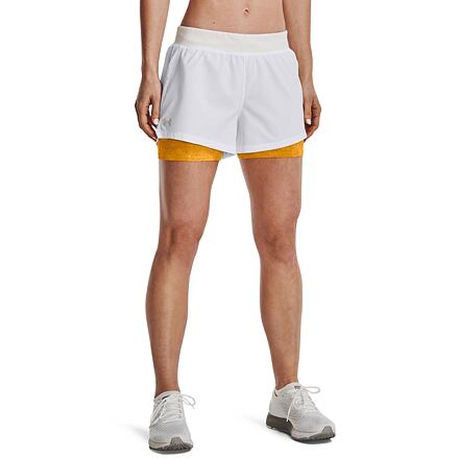 Dámské běžecké kraťasy Under Armour Iso-Chill Run 2N1 Short velikost L