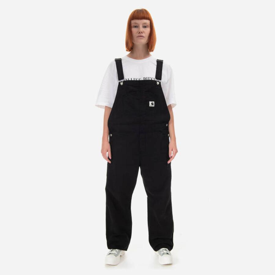 Dámské kombinézy Carhartt WIP W ' Bib overall Straight I026561 BLACK