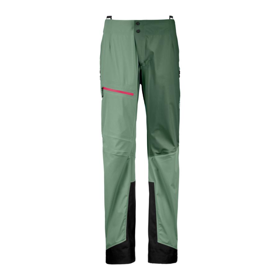 Dámské skialpinistické kalhoty Ortovox W's Ortler pants Pacific green L