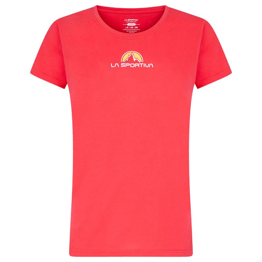 Dámské triko La Sportiva Footstep Tee W Hibiscus M