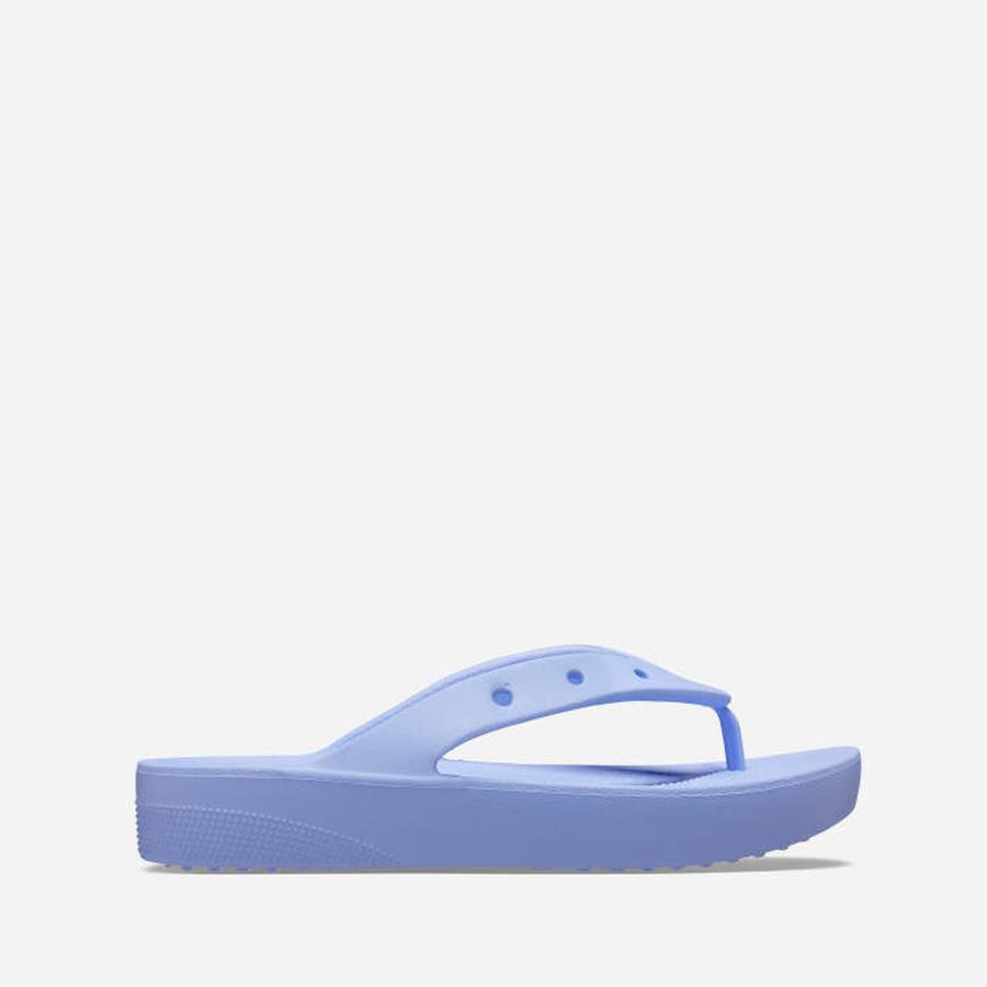 Dámské žabky Crocs Classic Platform Flip 207714 MOON JELLY