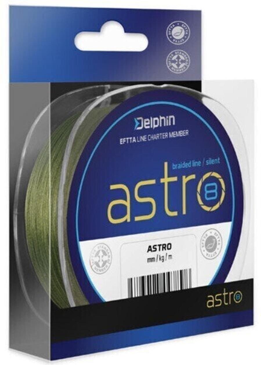 Delphin Astro 8 Green 0,13 mm 16,9 lbs 300 m