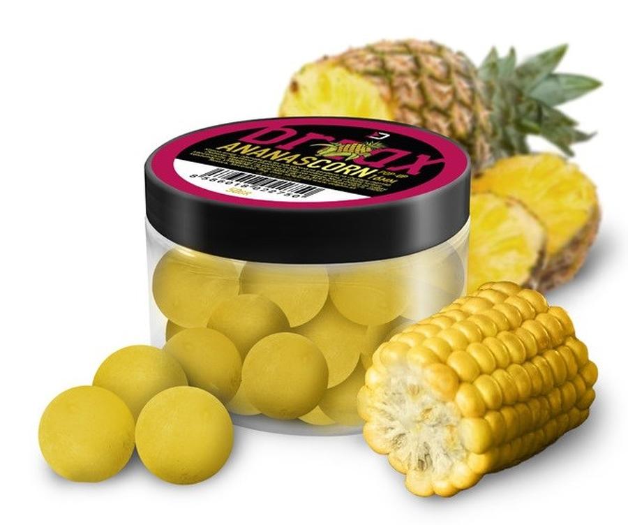 Delphin Pop Up Nástraha BreaX Pop Kukuřice Ananas 50g Hmotnost: 50g, Průměr: 16mm