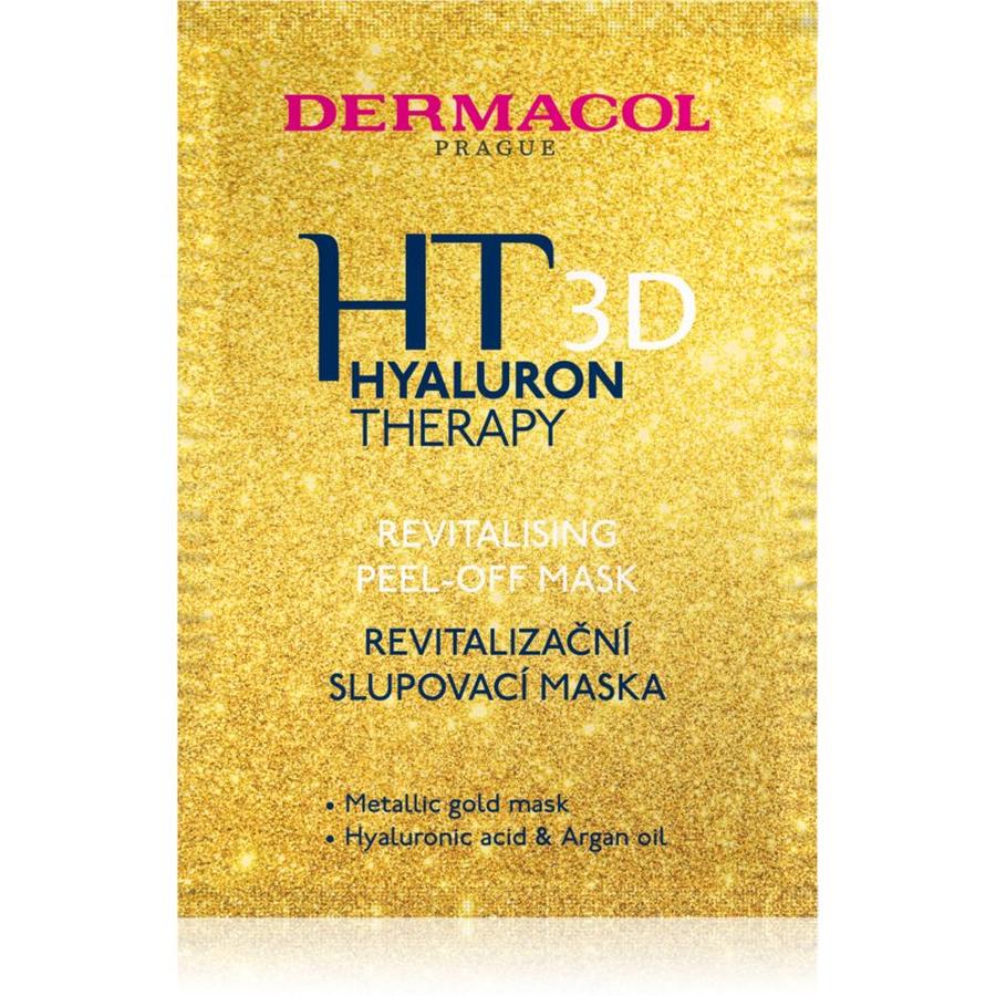 Dermacol Hyaluron Therapy 3D revitalizační slupovací pleťová maska s kyselinou hyaluronovou 15 ml