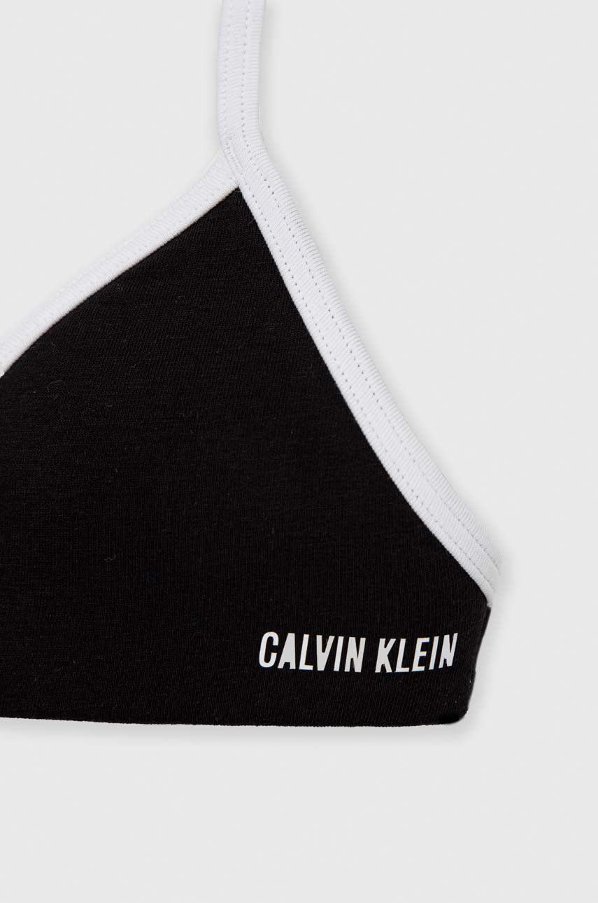Dětská podprsenka Calvin Klein Underwear černá barva