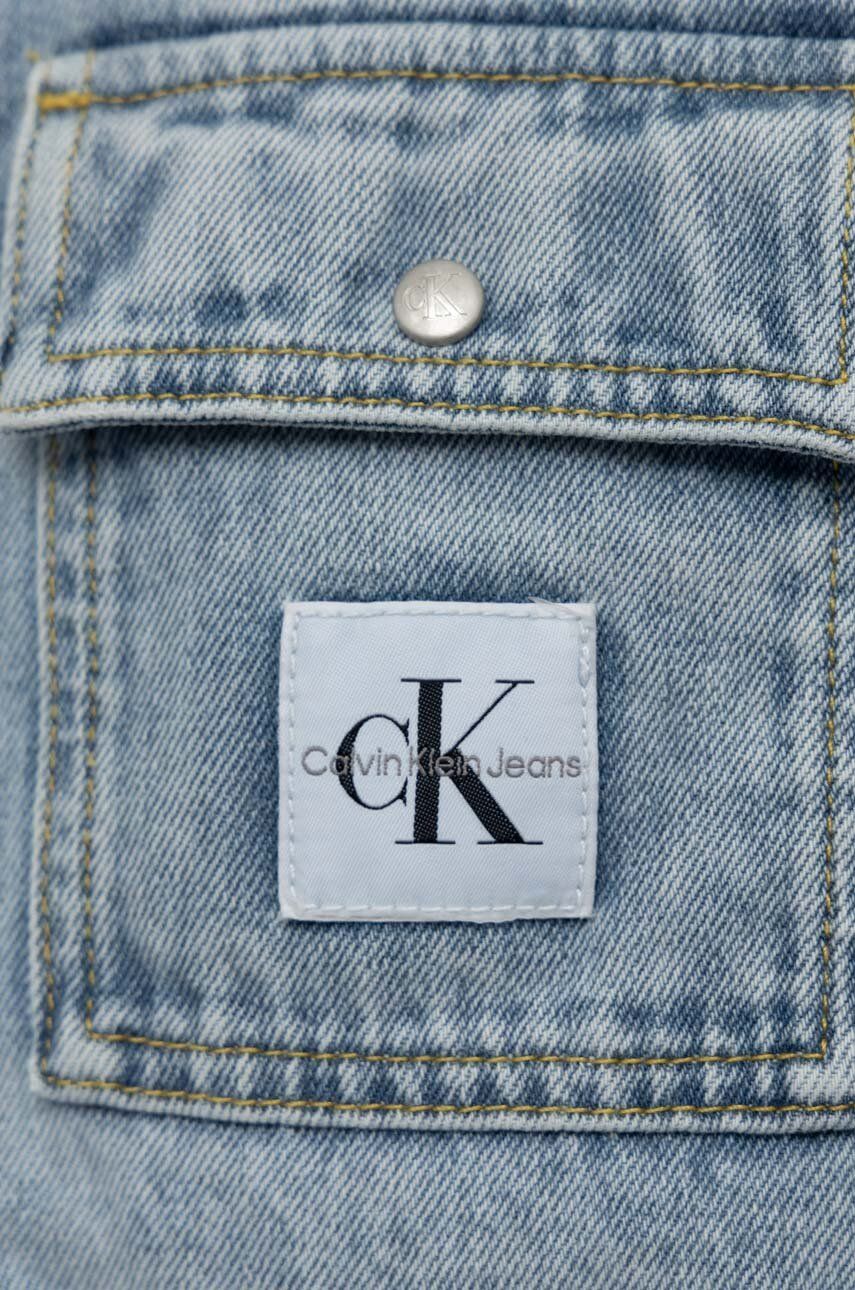 Dětská riflová bunda Calvin Klein Jeans