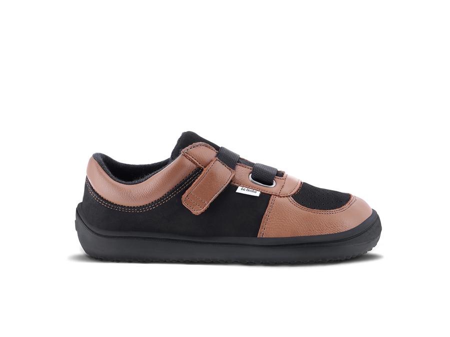 Dětské barefoot tenisky Be Lenka Fluid - Brown & Black