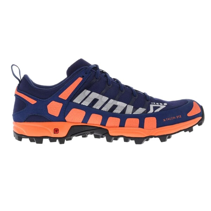 Dětské krosové boty Inov-8 X-Talon 212 Kids blue/orange 35,5EU