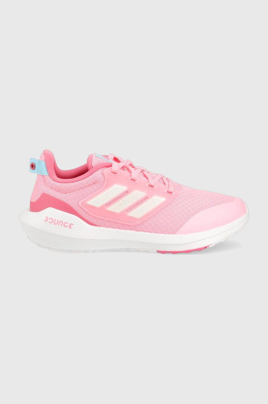 Dětské sneakers boty adidas Performance Eq21 Run 2.0 J fialová barva