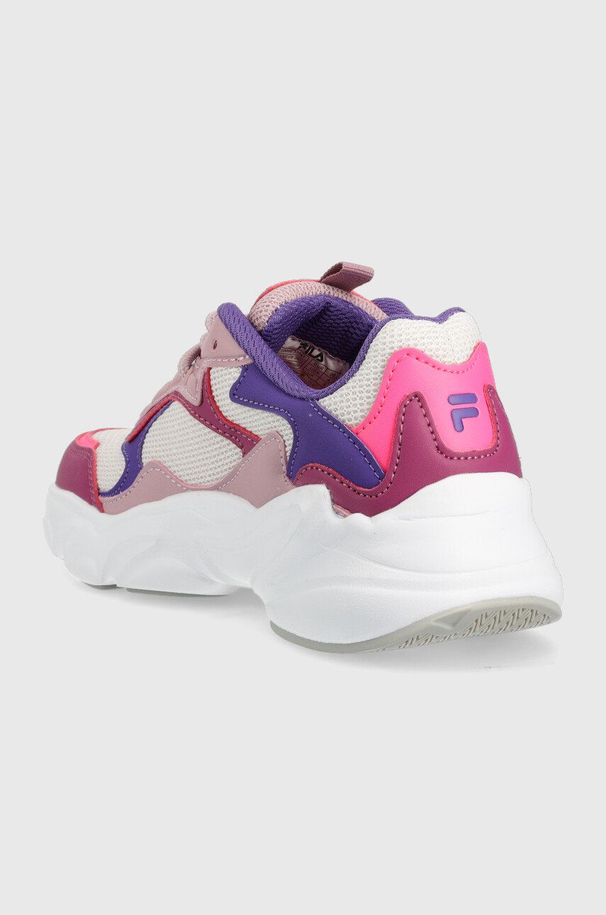 Dětské sneakers boty Fila Collene růžová barva