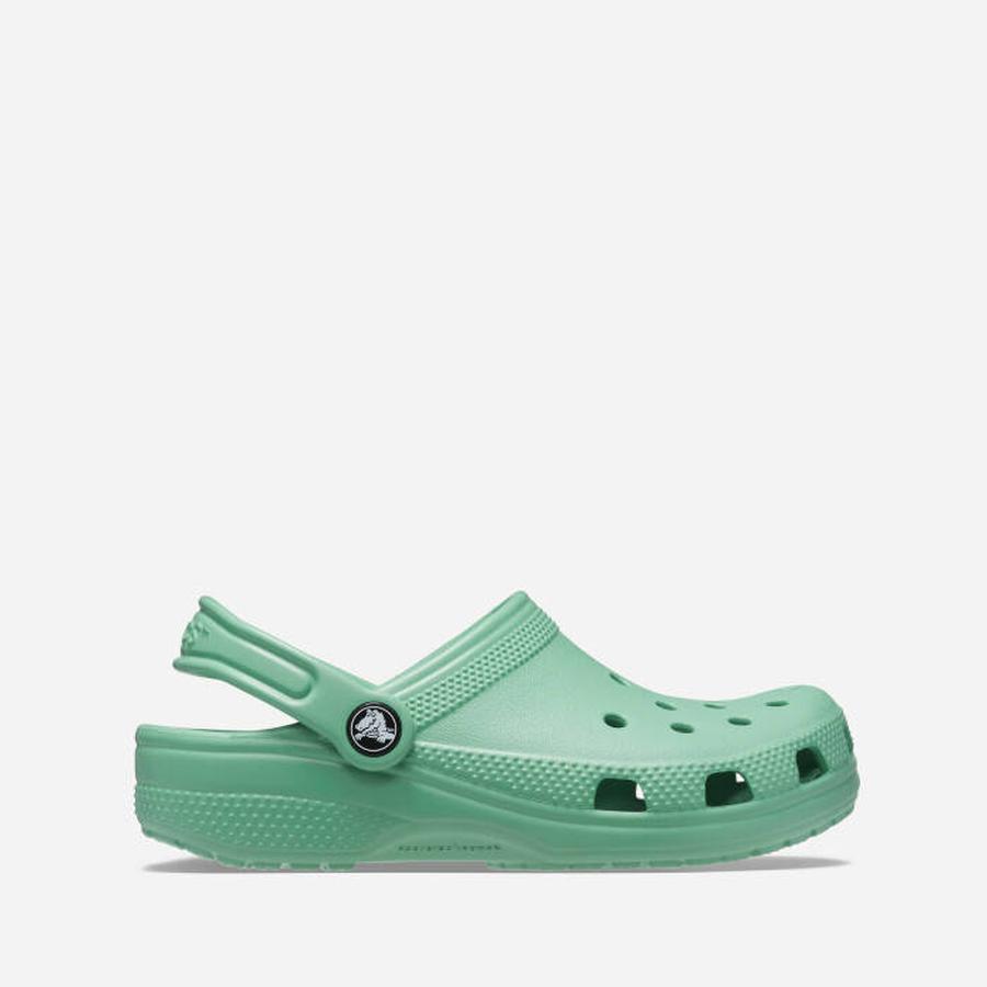 Dětské žabky Crocs Classic kids Clog T 206990 JADE STONE