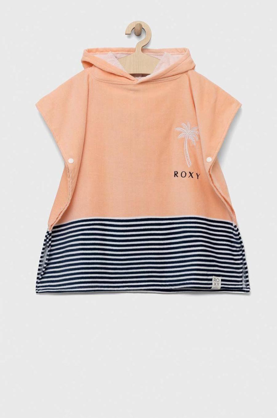 Dětský bavlněný ručník Roxy oranžová barva