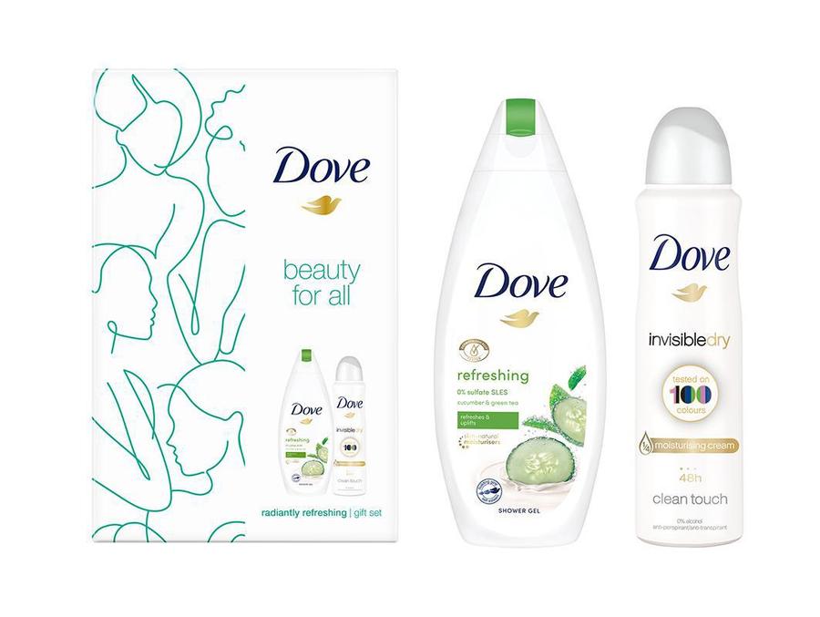 Dove Kosmetická sada tělové péče Refreshing