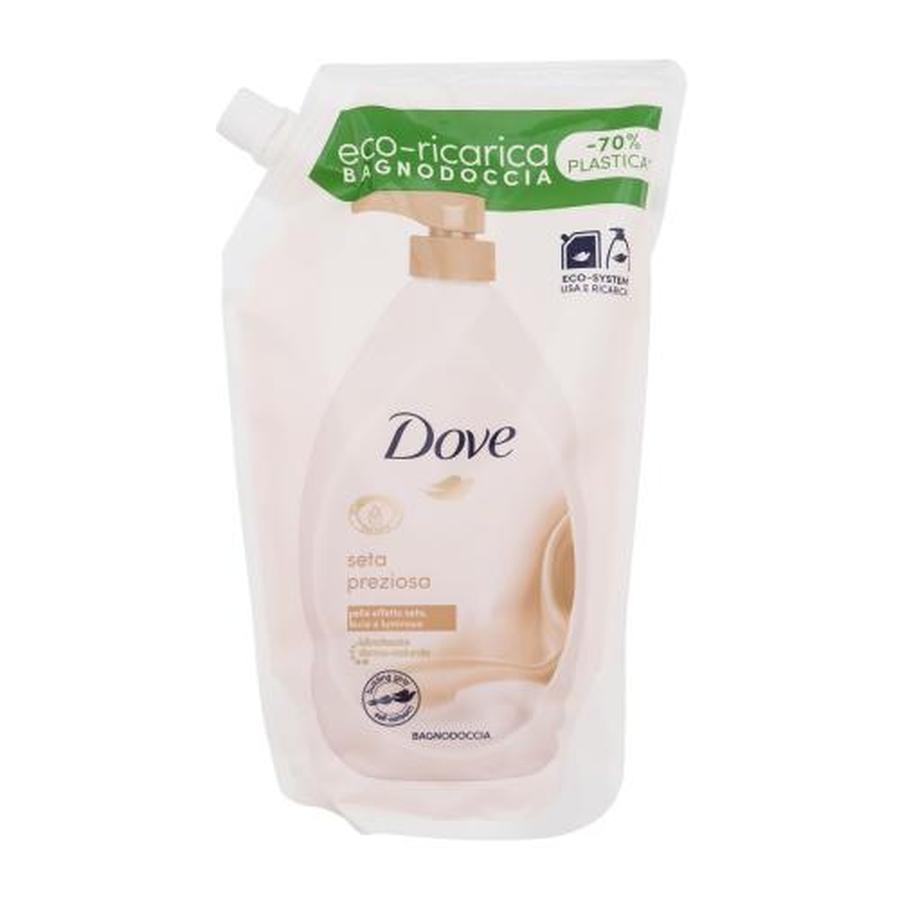Dove Nourishing Silk 720 ml sprchový krém pro ženy Náplň