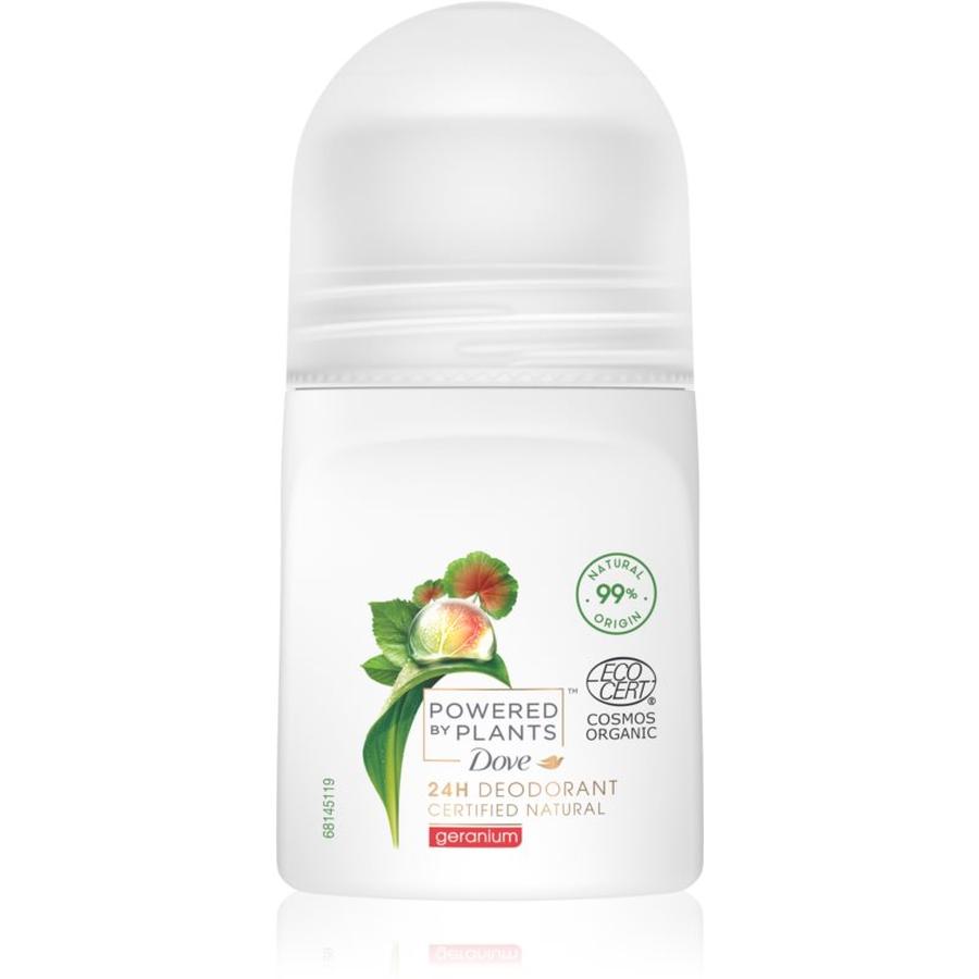 Dove Powered by Plants Geranium kuličkový deodorant roll-on 50 ml