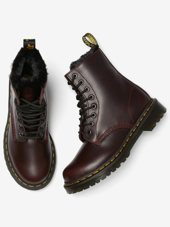 Dr. Martens 1460 Serena 8 Eye Kotníková obuv Červená