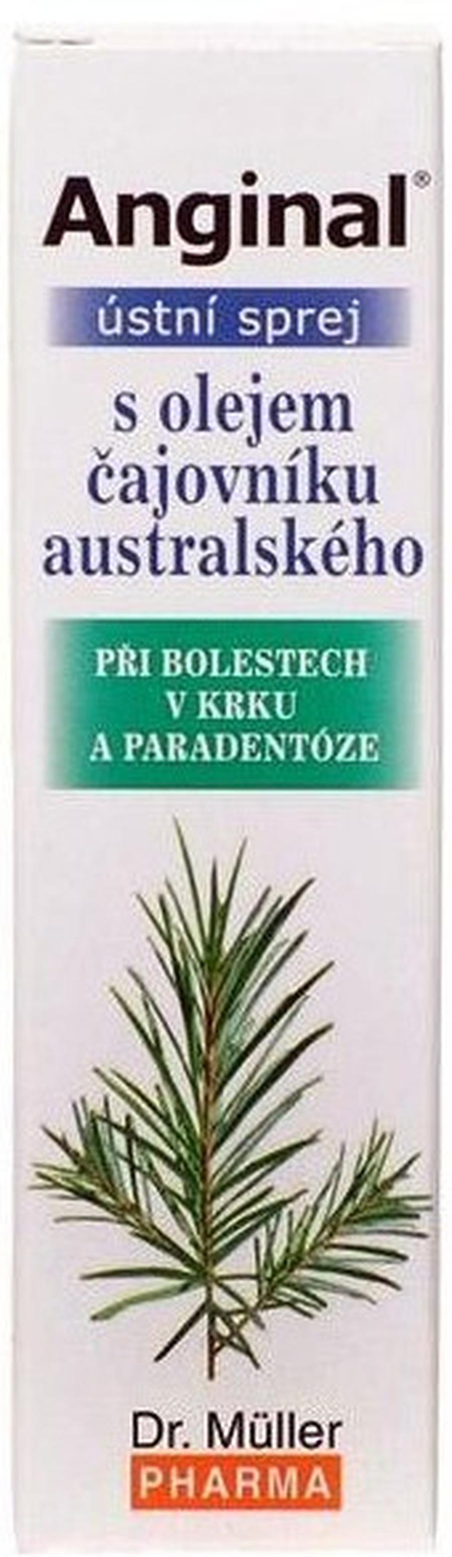 Dr.Muller Anginal ústní sprej s Tea Tree Oil 30 ml