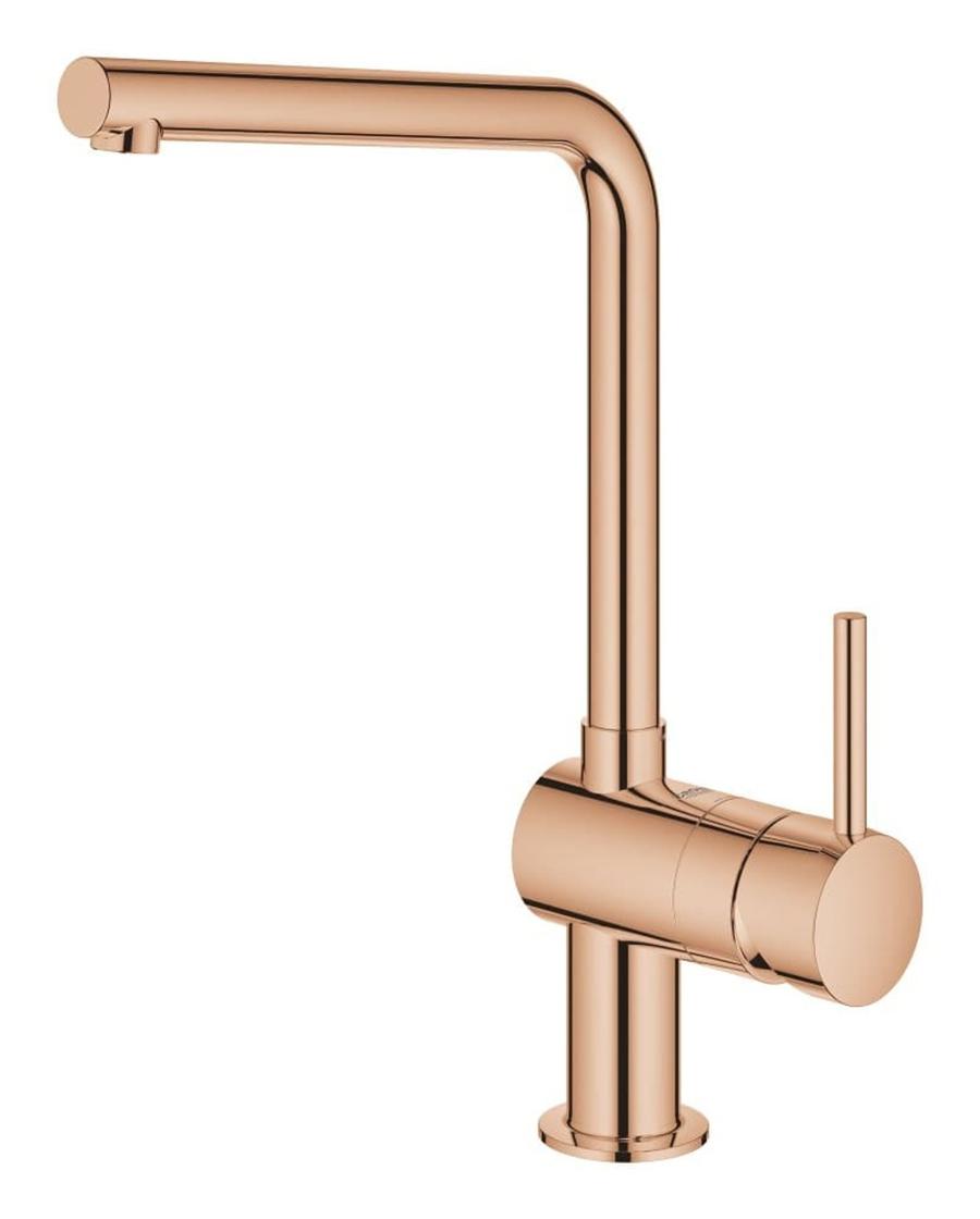 Dřezová baterie Grohe Minta s otočným raménkem Warm Sunset 31375DA0