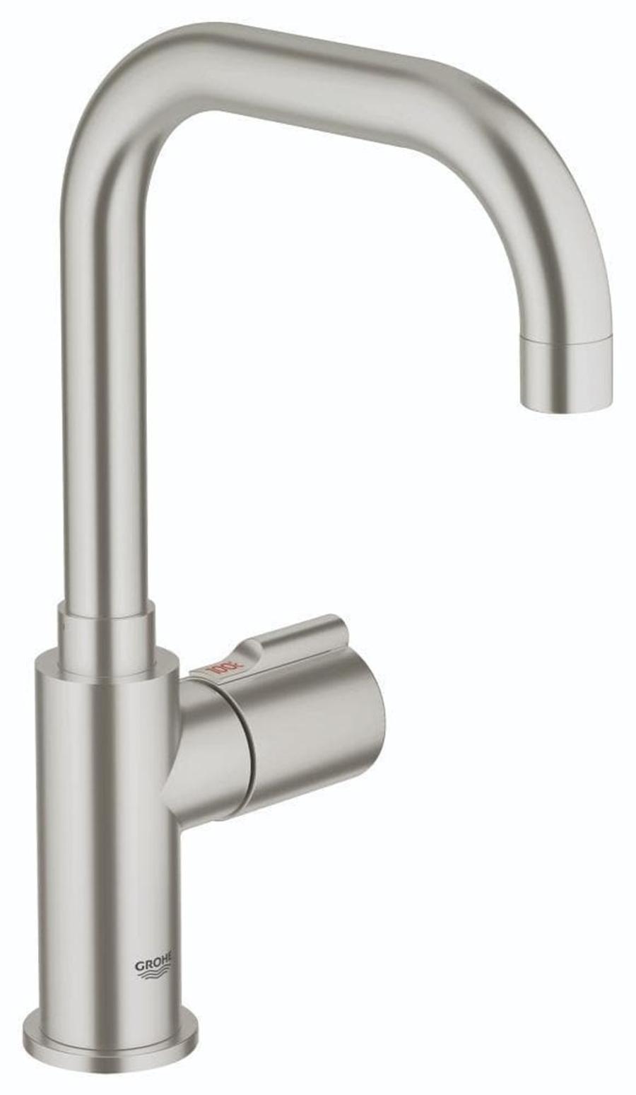 Dřezová baterie Grohe Red supersteel 30160DC0