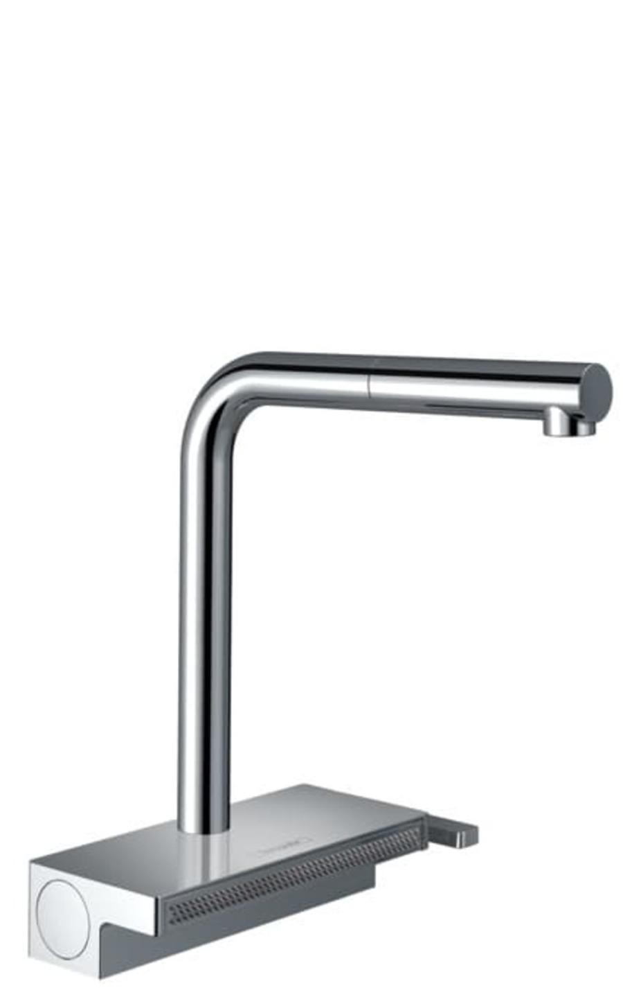 Dřezová baterie Hansgrohe Aquno s vytahovací sprškou, 2 proudy chrom 73836000