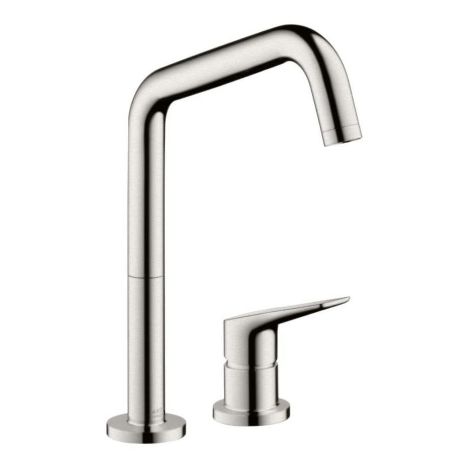 Dřezová baterie Hansgrohe Axor Citterio M s otočným raménkem vzhled nerezu 34820800